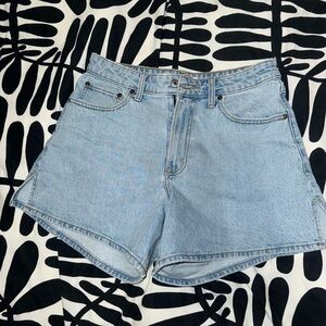 Abercrombie & Fitch Light Blue Denim Jean Shorts